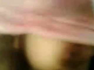 Big-Titted Malay Girl in Pink Tudung Gives Amateur Blowjob
