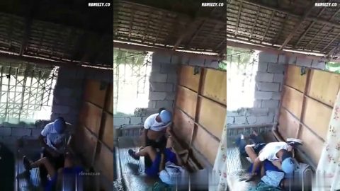 Hijab Muda Janda First Time Kena Record Dengan Pakwe Video Pendek Melayu Public Outdoor Toilet 55518C